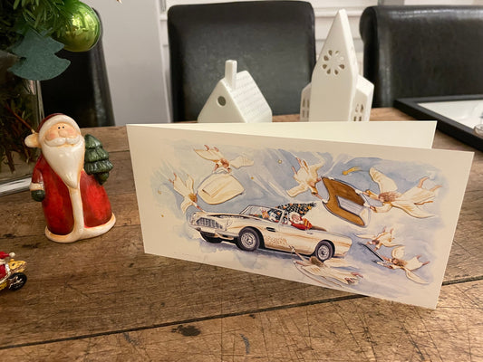 Die indviduelle Gruß- oder Weihnachtskarte