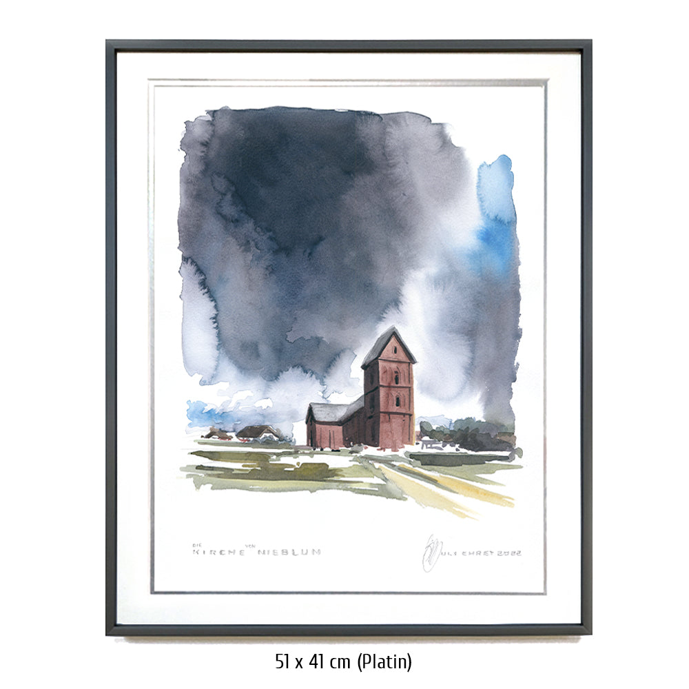 #1065 "Kirche in Nieblum"
