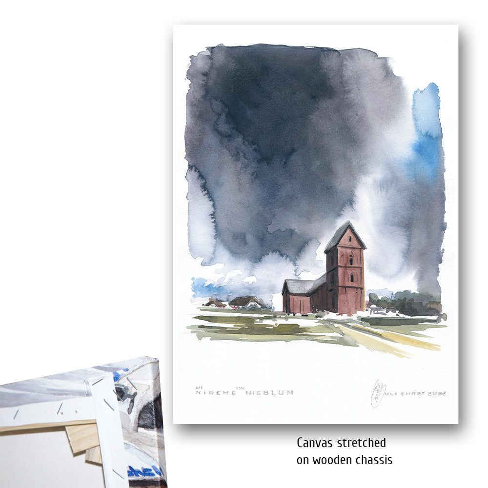 #1065 "Kirche in Nieblum"