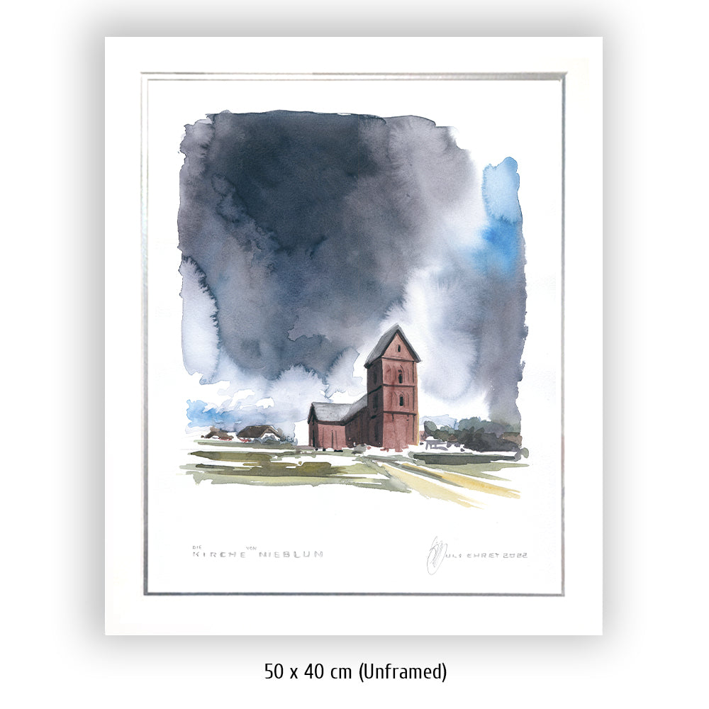#1065 "Kirche in Nieblum"