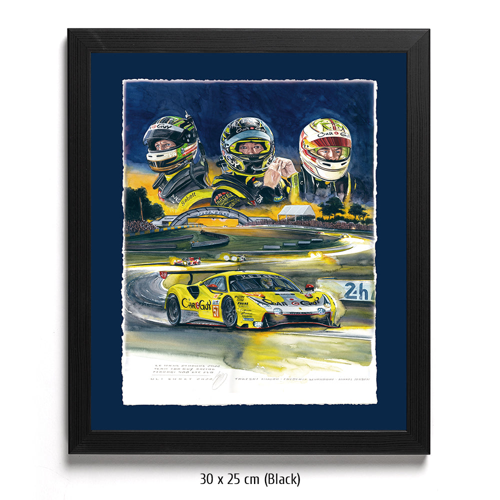 #1081 Voiture Guy Ferrari 488 GTE Evo, 2022