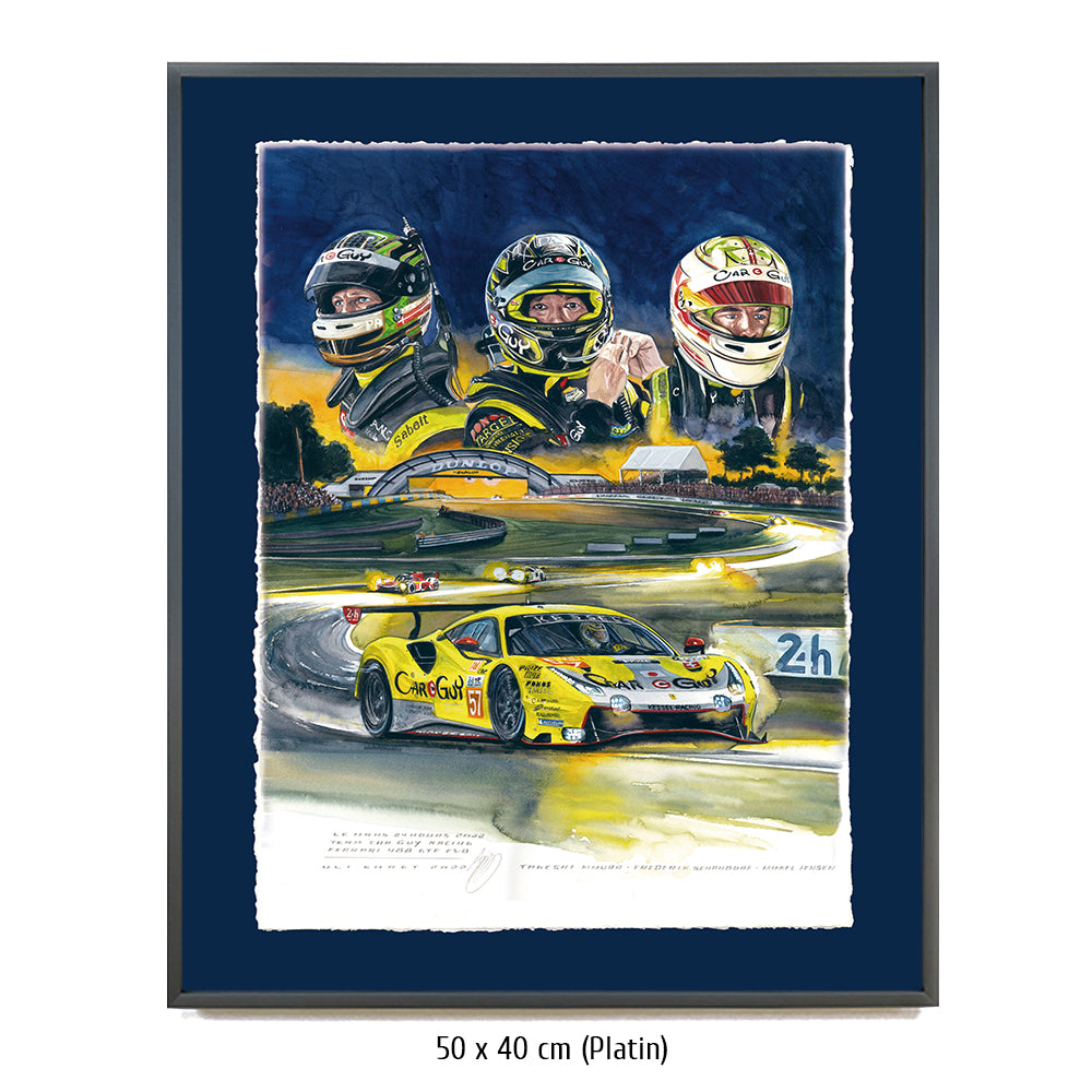 #1081 Voiture Guy Ferrari 488 GTE Evo, 2022