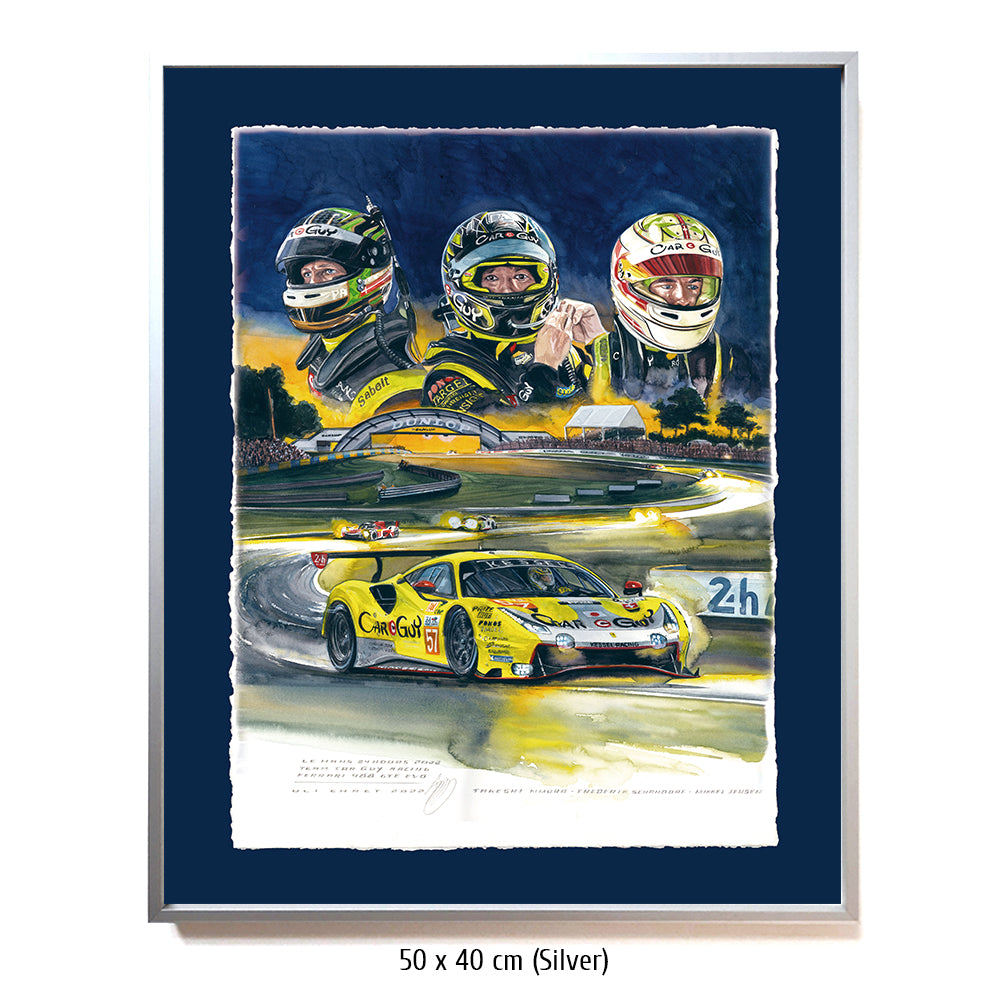 #1081 Voiture Guy Ferrari 488 GTE Evo, 2022