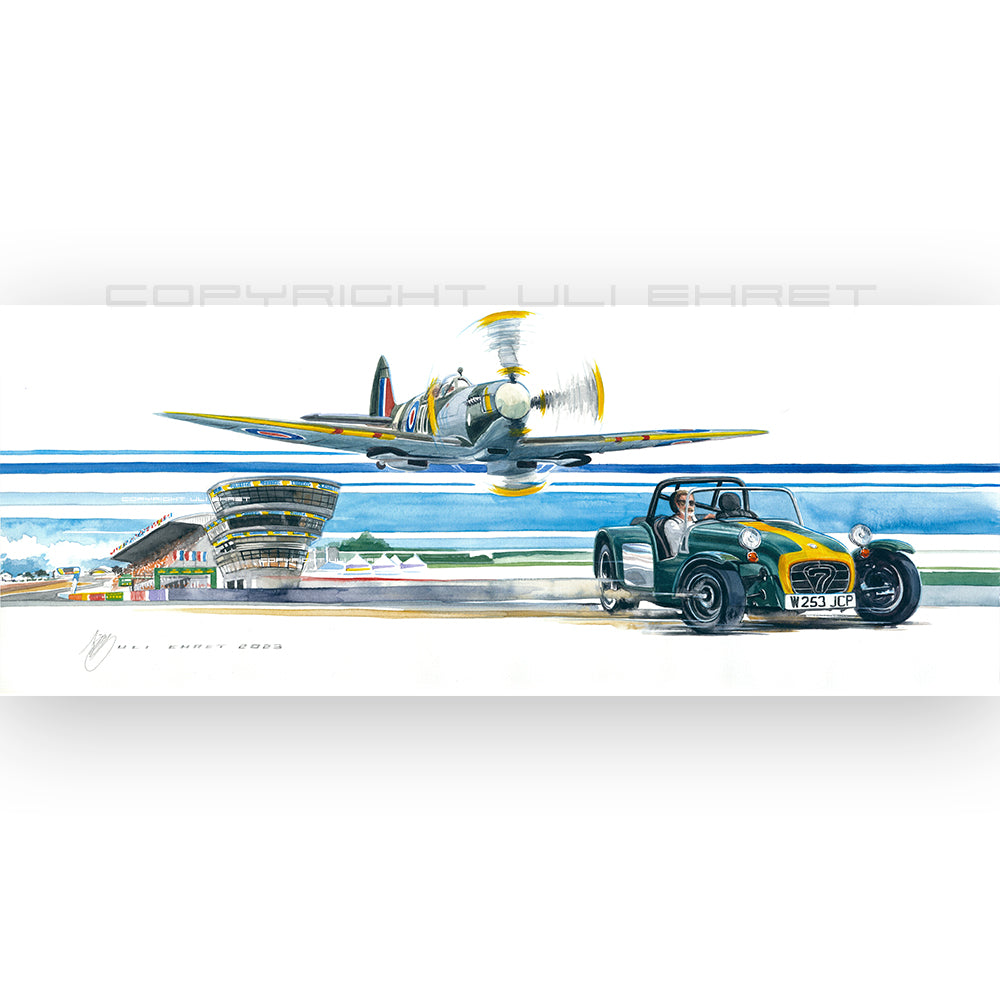 #1094 'Lotus Super Seven and Spitfire'