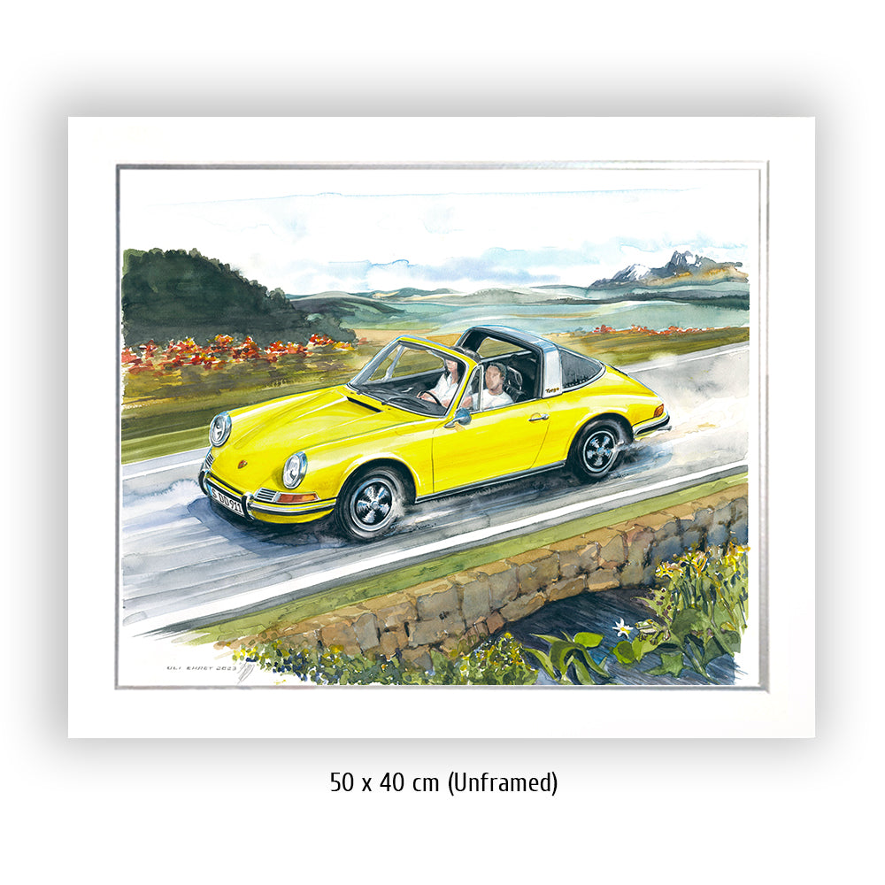 Modèle S, M normal à travers