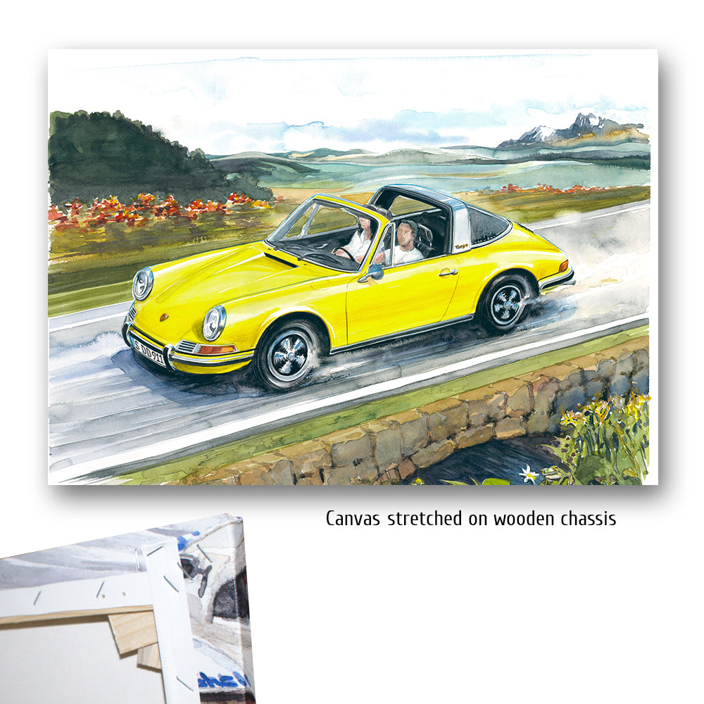 Modèle S, M normal à travers