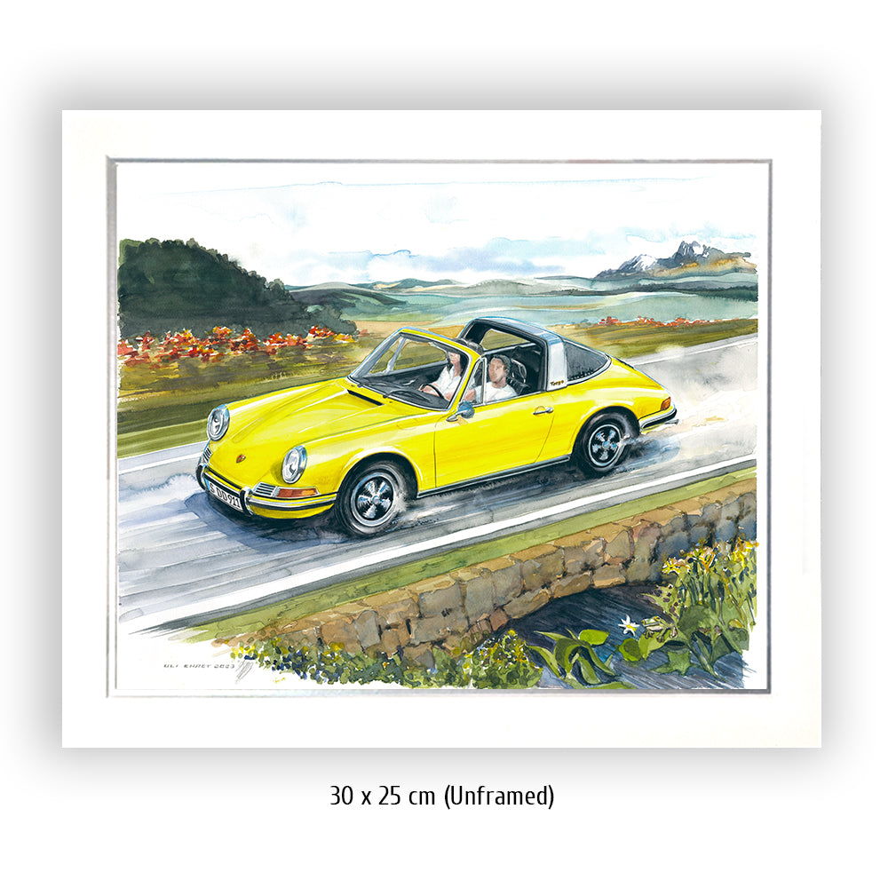 Modèle S, M normal à travers