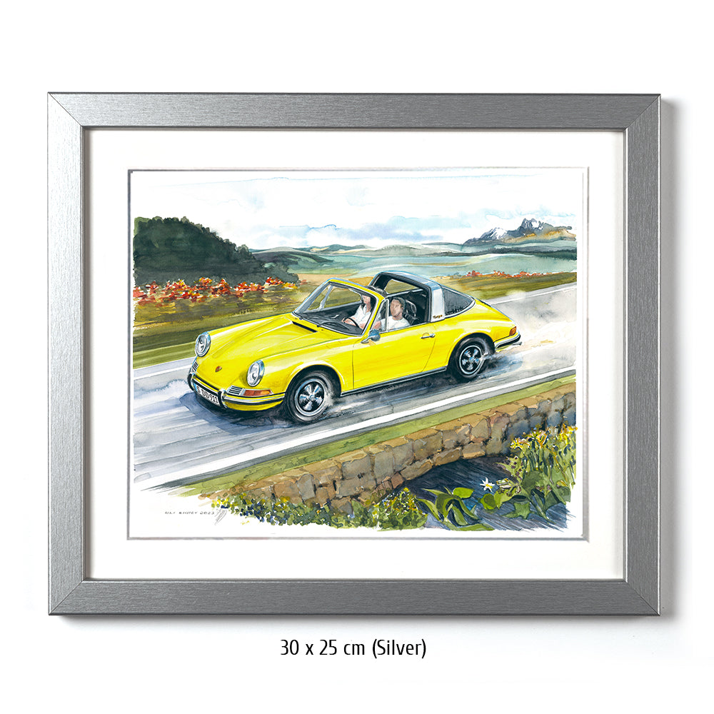 Modèle S, M normal à travers