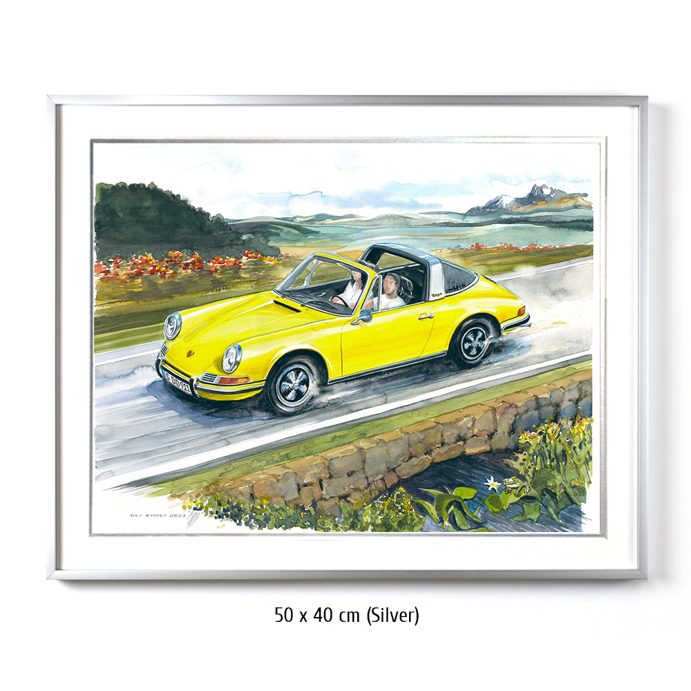 Modèle S, M normal à travers