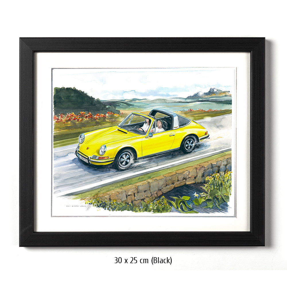 Modèle S, M normal à travers