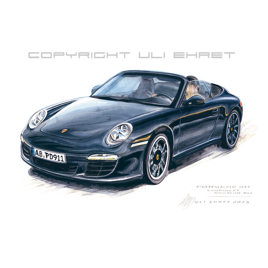 #1137 ""Porsche 911 Cabriolet"" Series 997