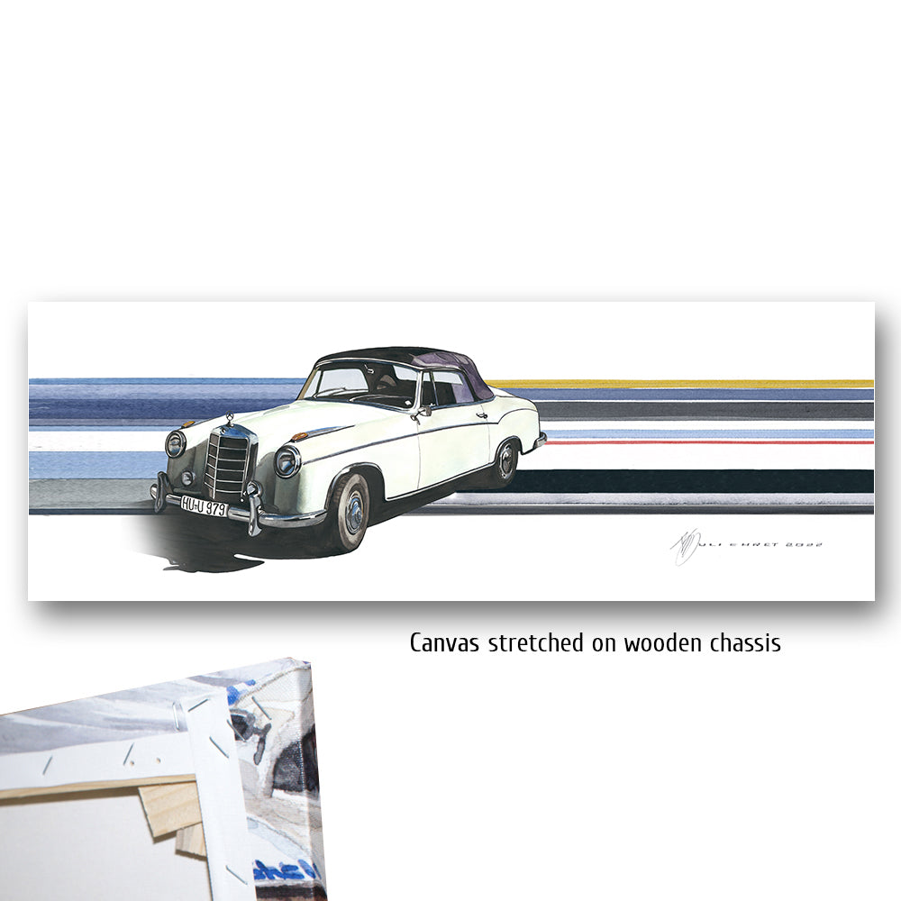 #1150 Mercedes Benz 220S Cabriolet