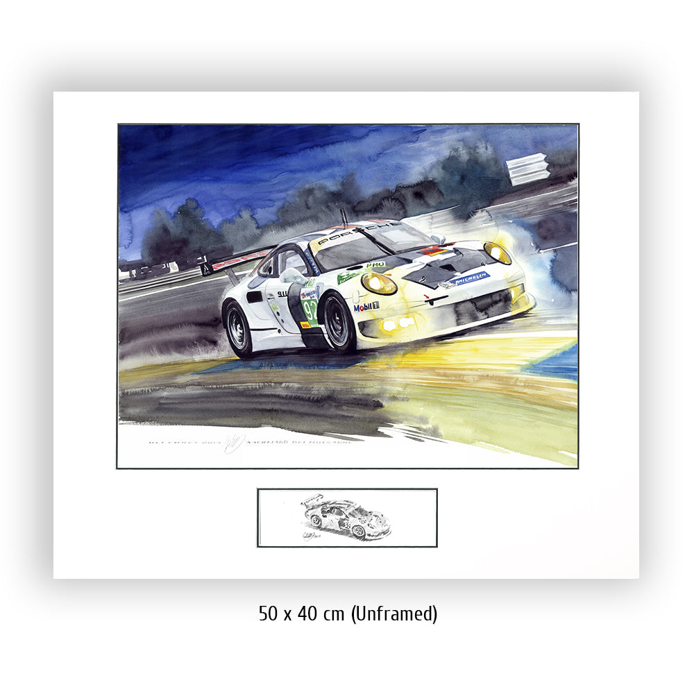 Modèle S, M normal à travers