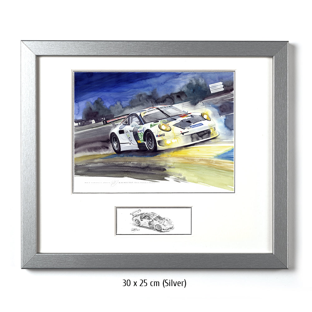 Modèle S, M normal à travers