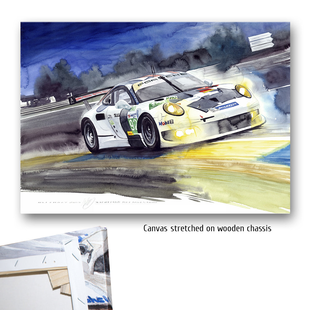 Modèle S, M normal à travers