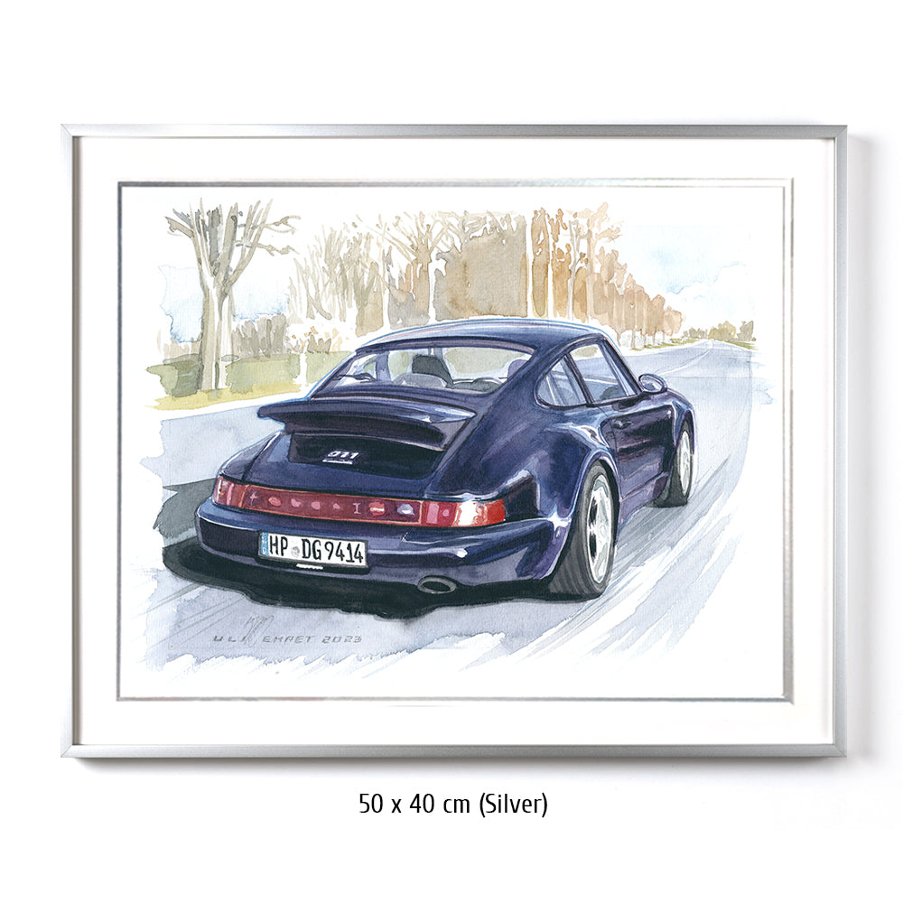 Modèle S, M normal à travers