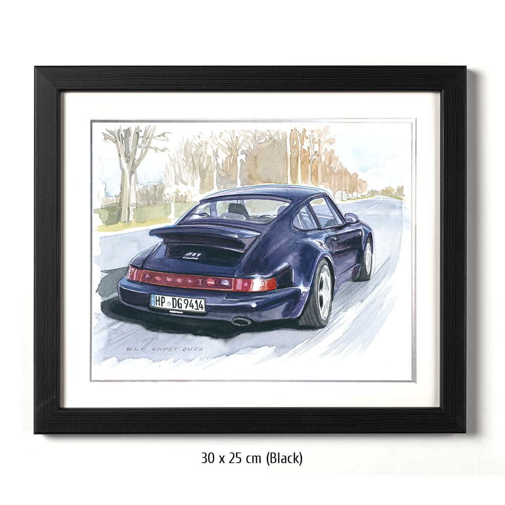 Modèle S, M normal à travers