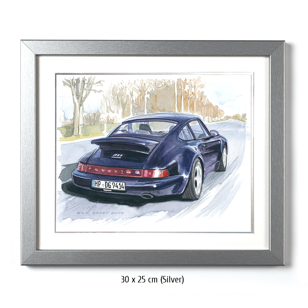 Modèle S, M normal à travers