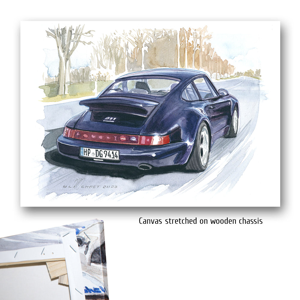 Modèle S, M normal à travers