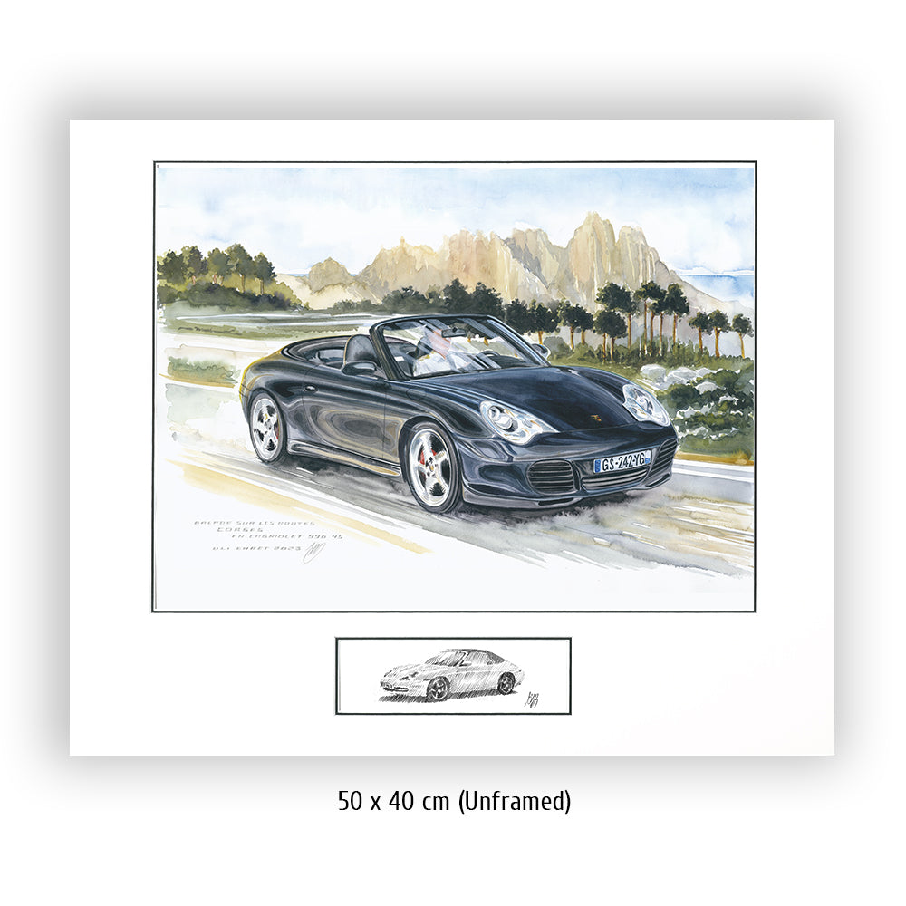 #1161 ""Porsche 911 Cabriolet BR996""