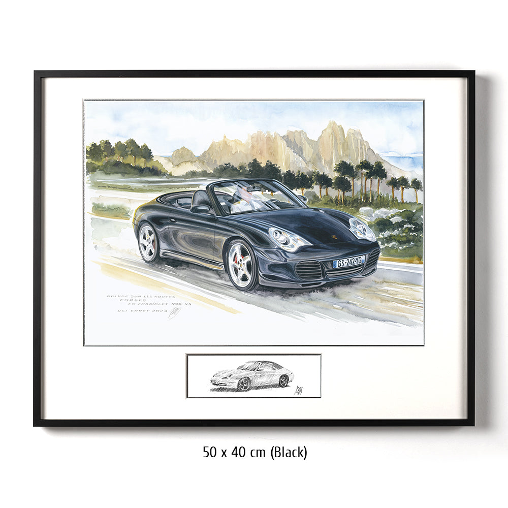 #1161 ""Porsche 911 Cabriolet BR996""