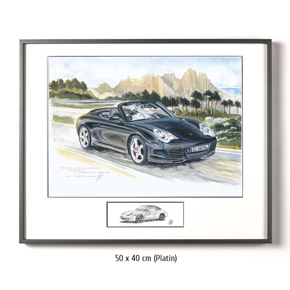 #1161 ""Porsche 911 Cabriolet BR996""