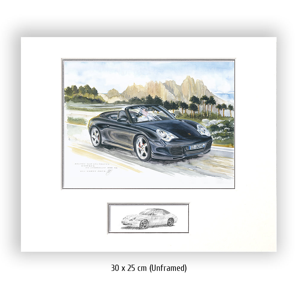 #1161 ""Porsche 911 Cabriolet BR996""