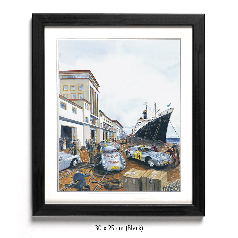 #1240 "Bremerhaven Columbuskaje 1953"