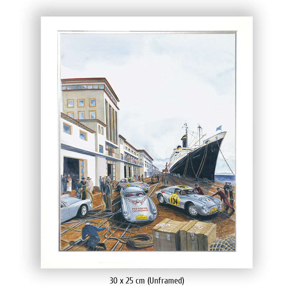 #1240 "Bremerhaven Columbuskaje 1953"