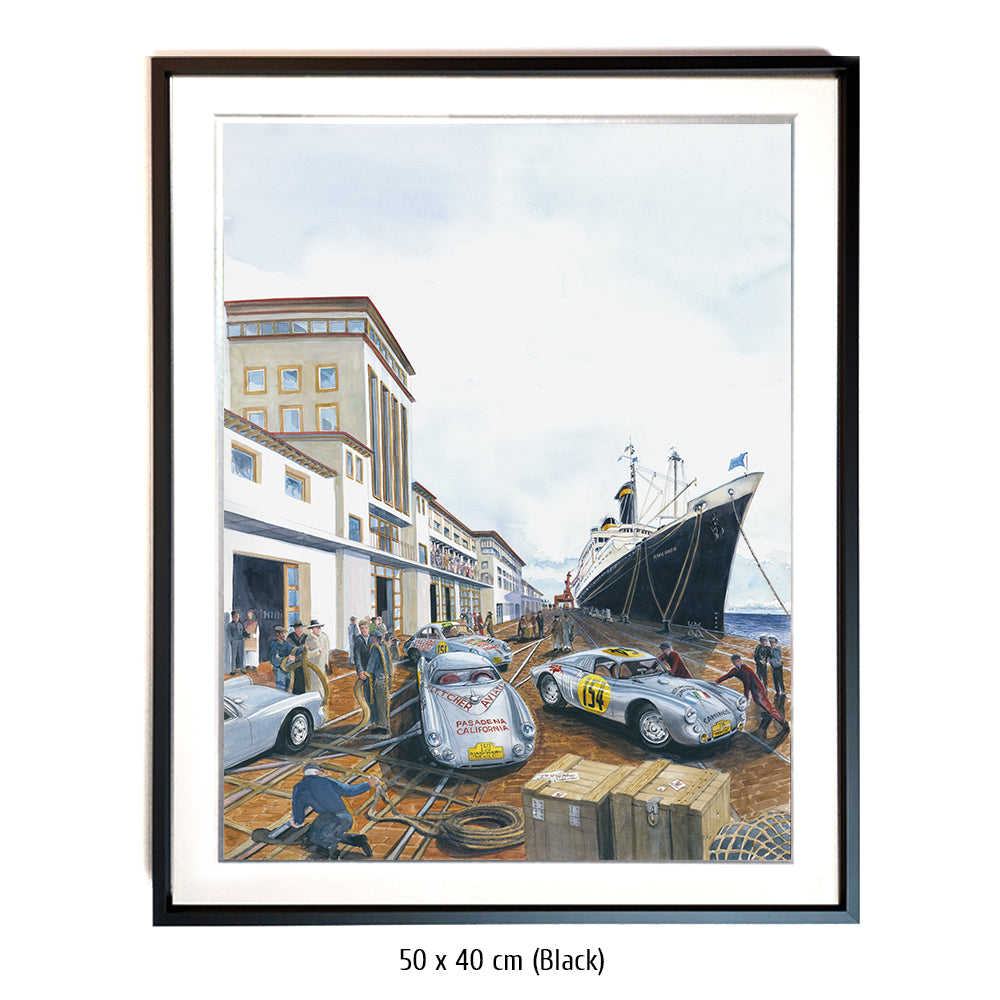 #1240 "Bremerhaven Columbuskaje 1953"