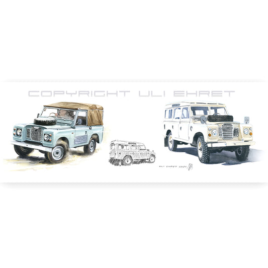 #1250 "Landrover 3A und 2A"