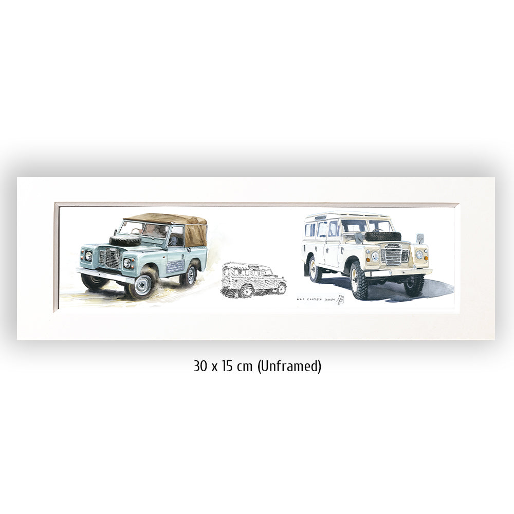 #1250 "Landrover 3A und 2A"