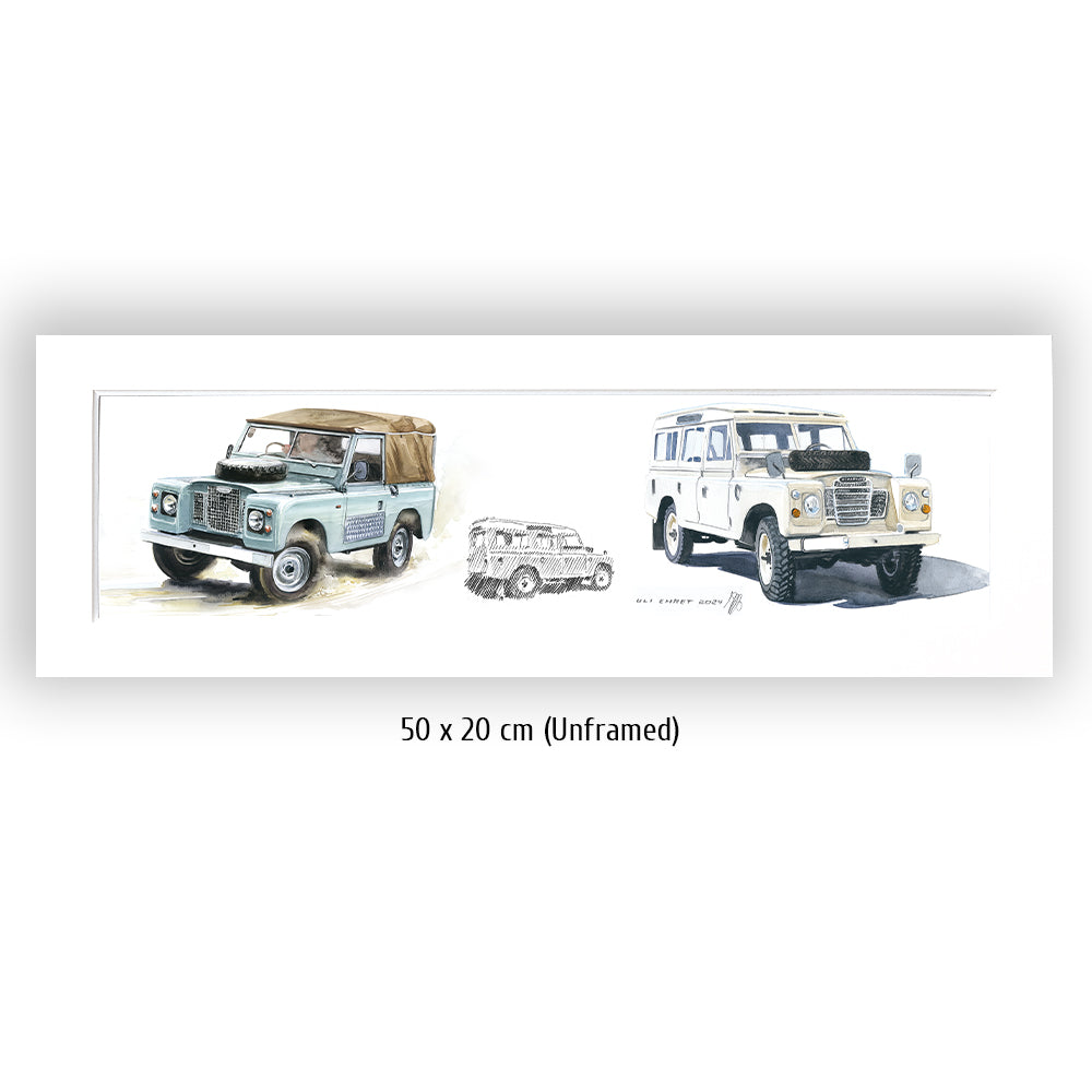 #1250 "Landrover 3A und 2A"