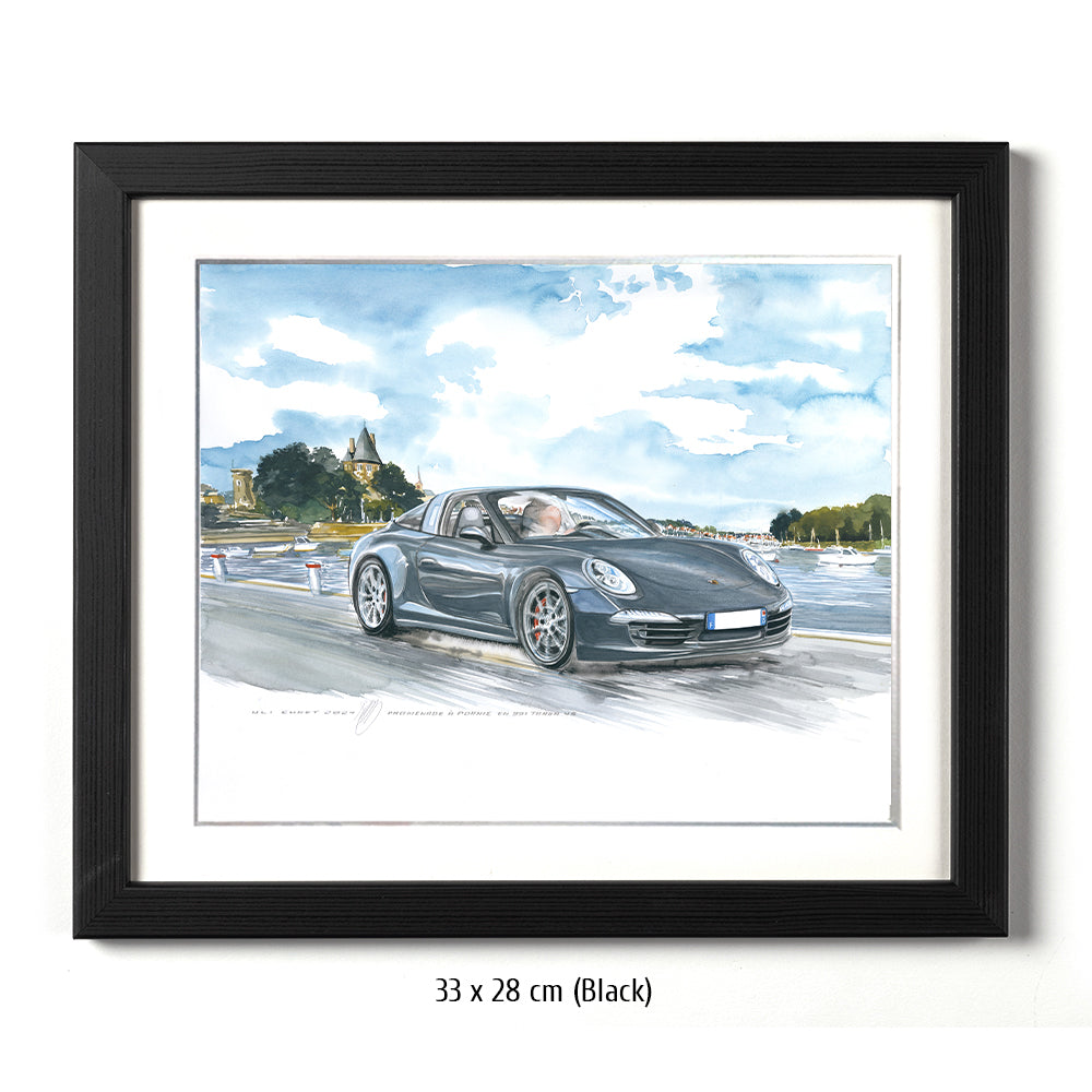 Modèle S, M normal à travers