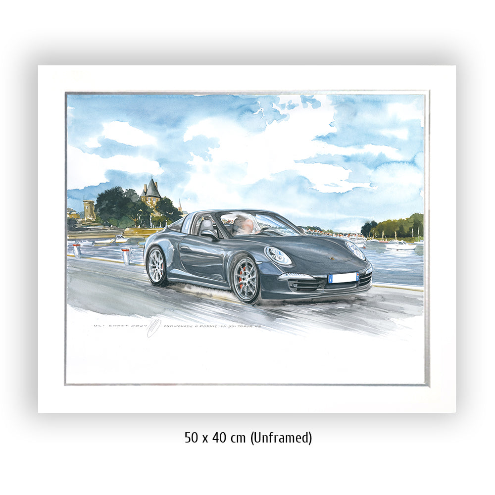 Modèle S, M normal à travers