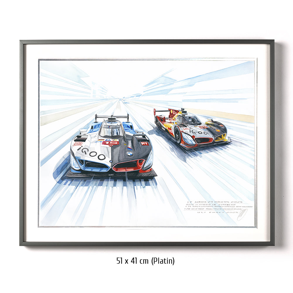 Modèle S, M normal à travers