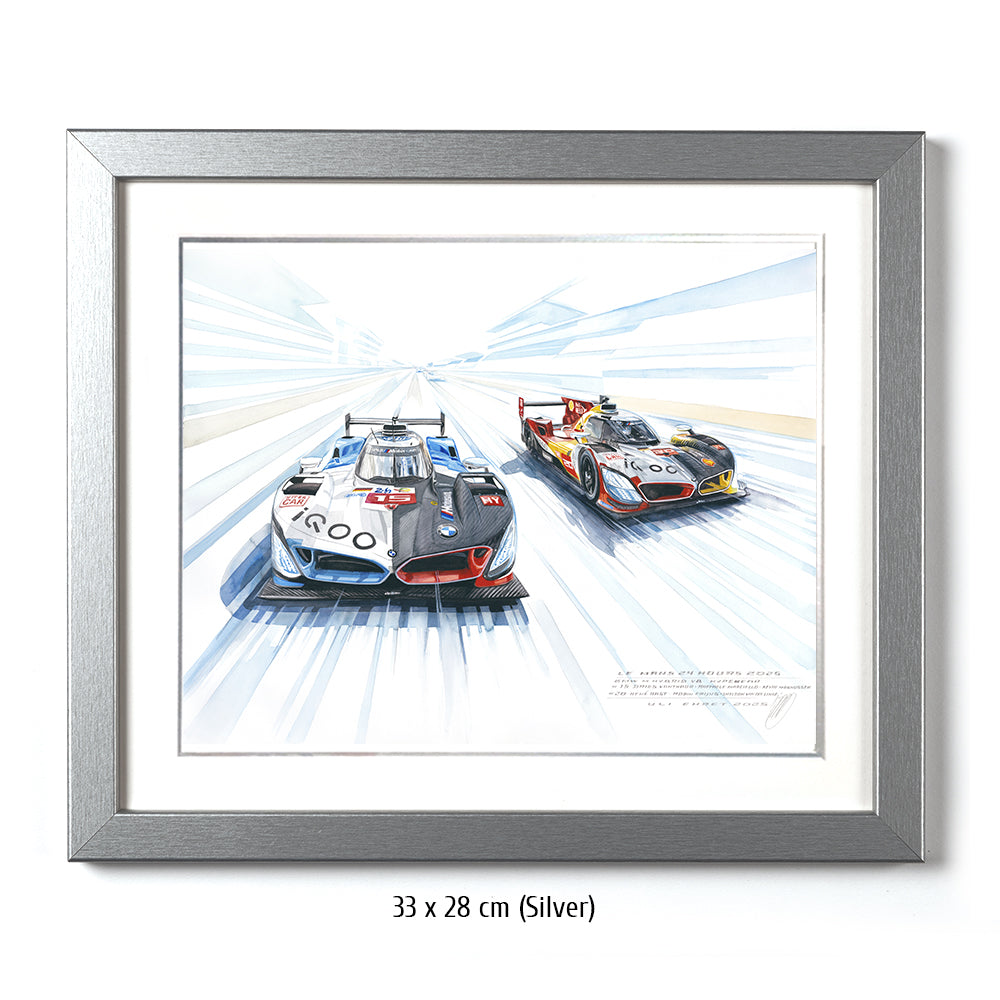 Modèle S, M normal à travers