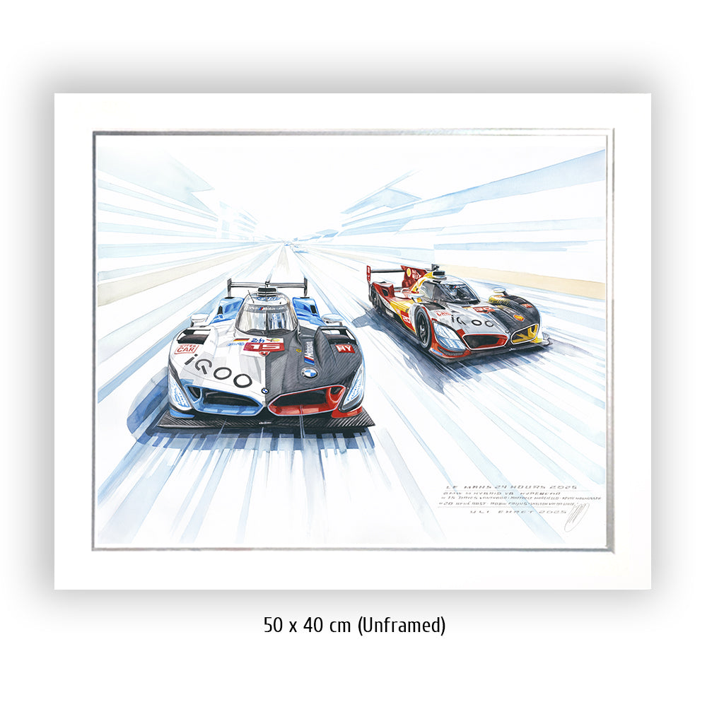 Modèle S, M normal à travers