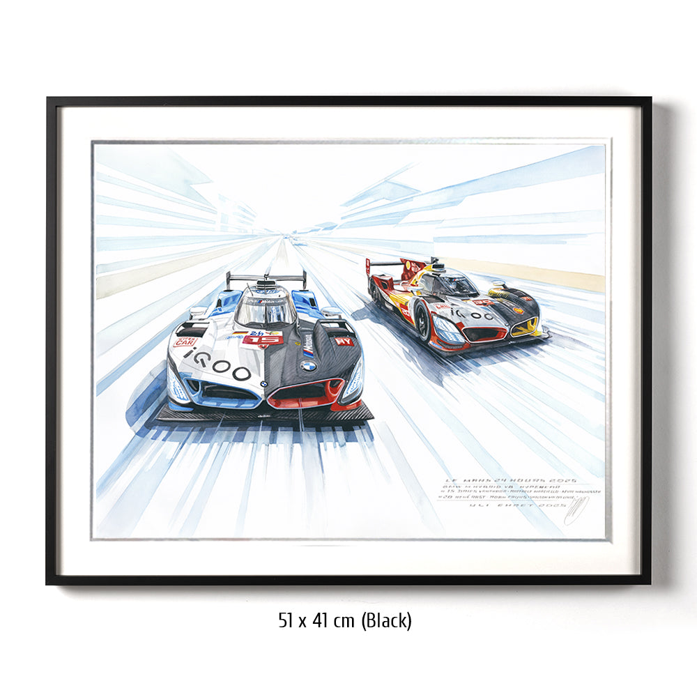 Modèle S, M normal à travers