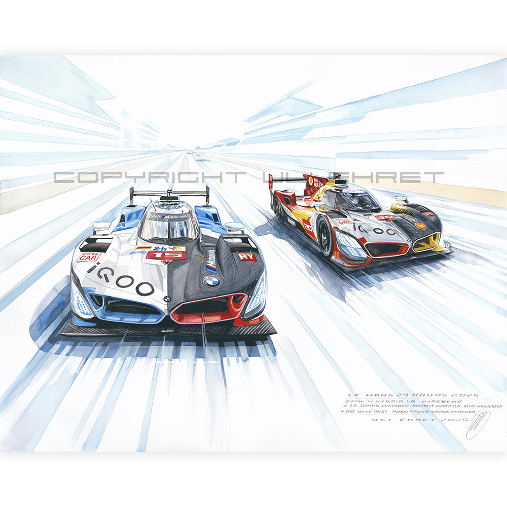 Modèle S, M normal à travers