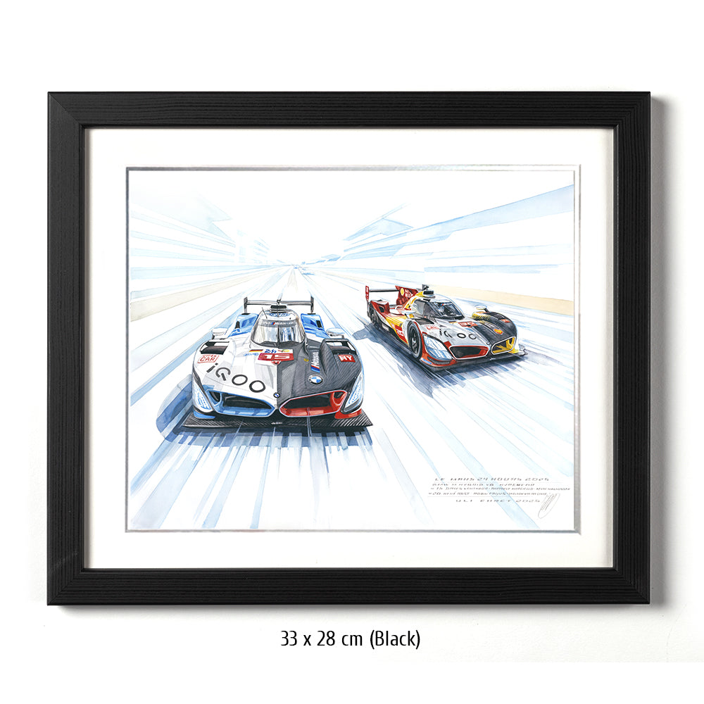 Modèle S, M normal à travers