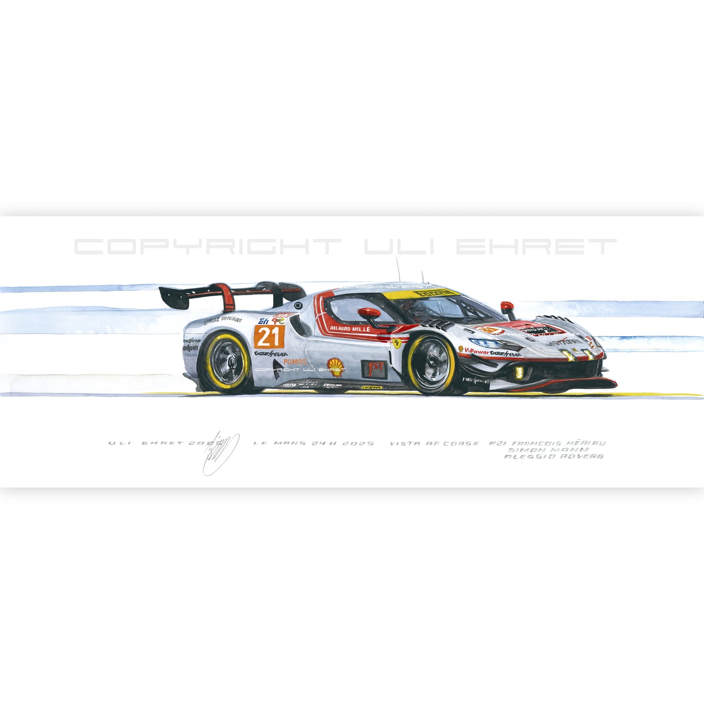 #1322 XS 'Vista AF Corse, Ferrari 296 GT3'