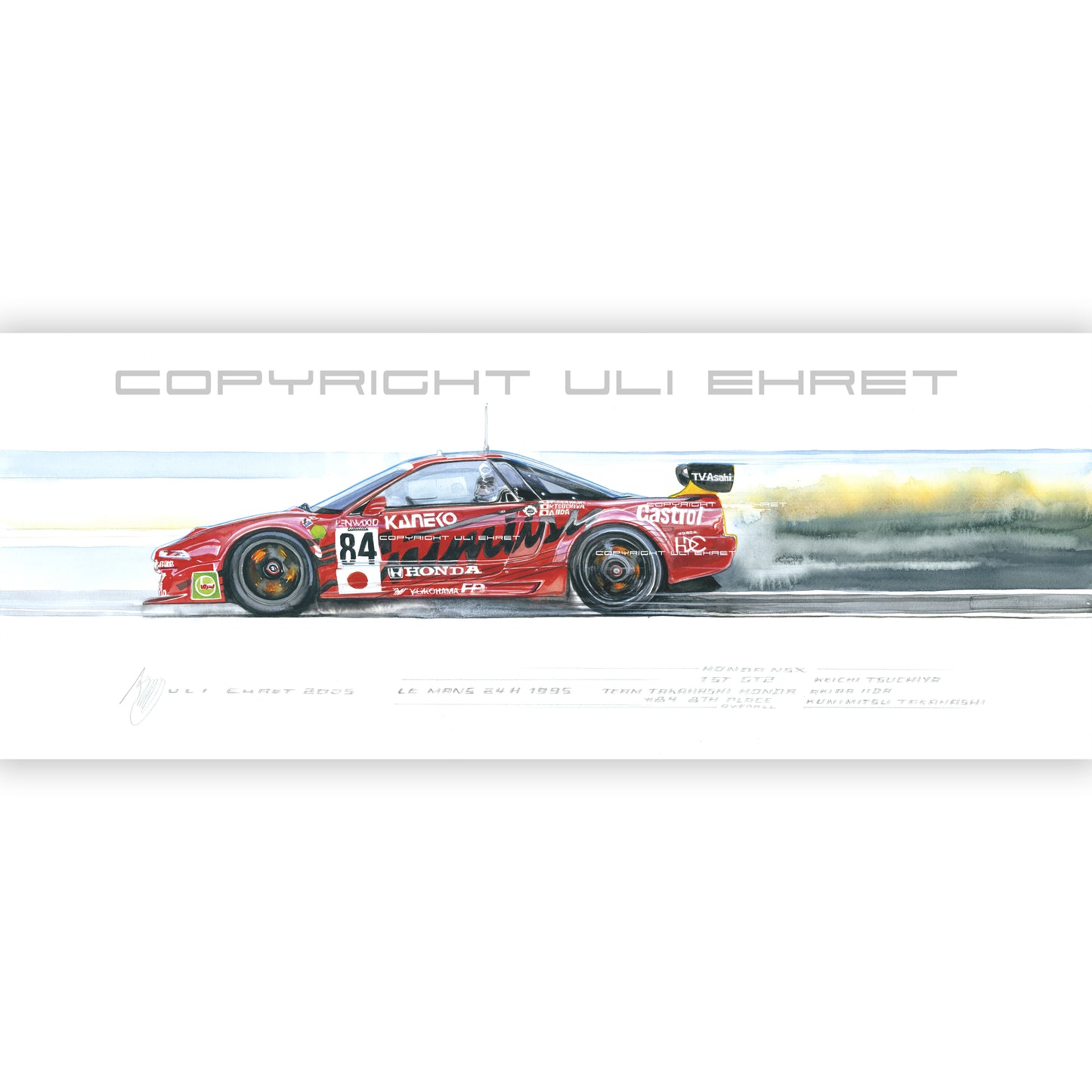 #1324 Honda NSX, Le Mans 1995