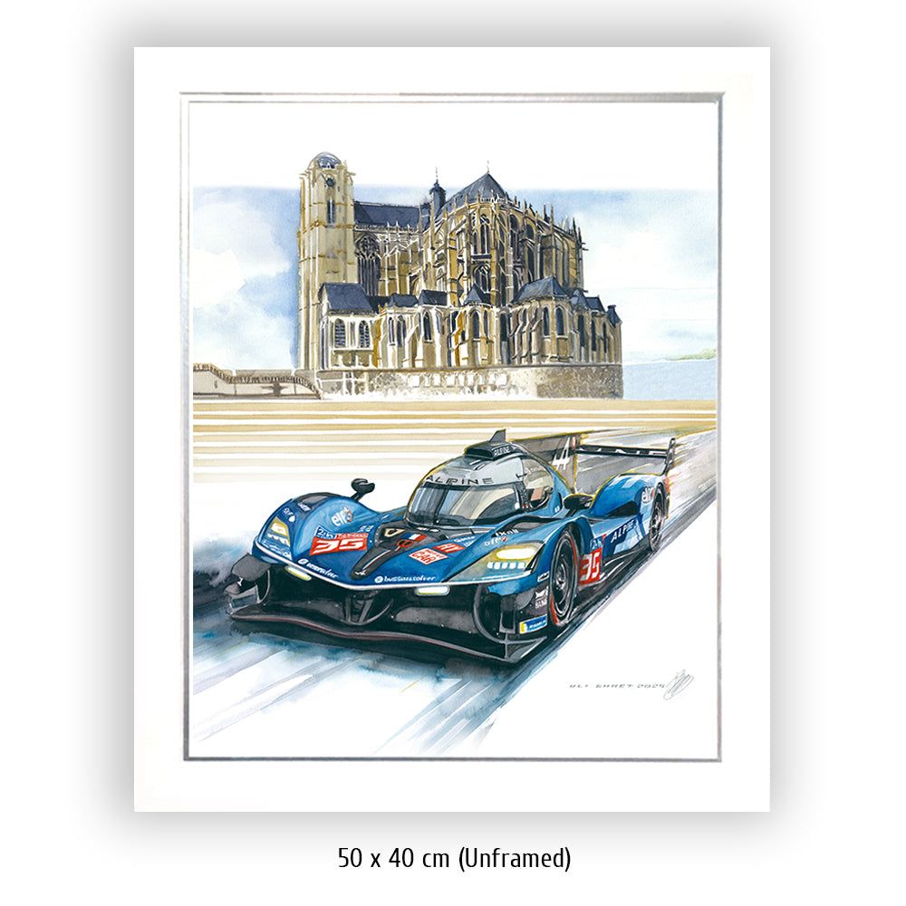 #1335 "Alpine A424 #35"