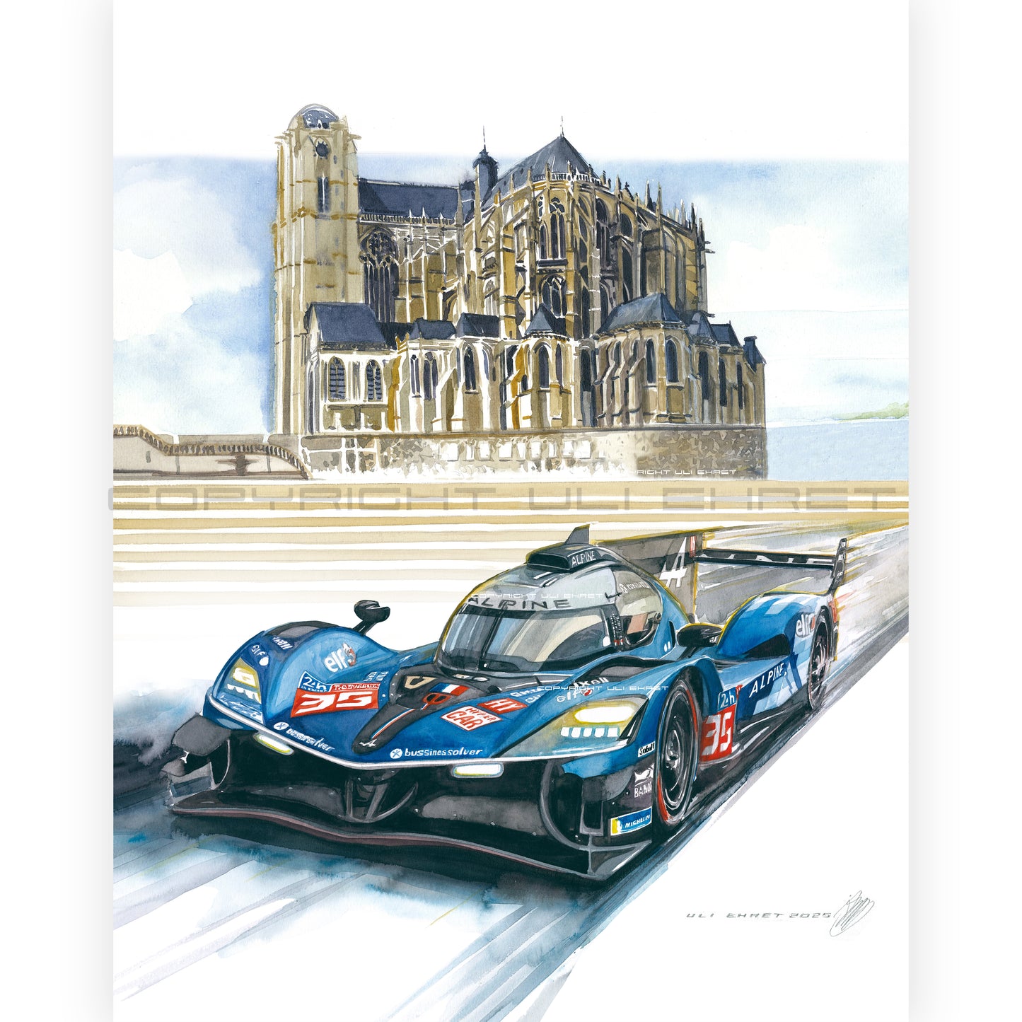 #1335 "Alpine A424 #35"