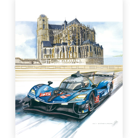 #1335 "Alpine A424 #35"