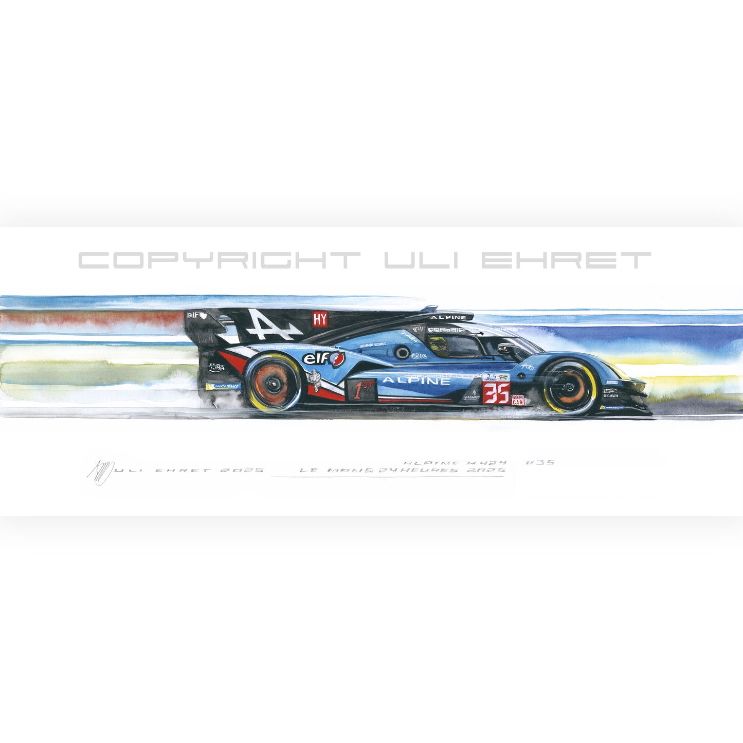 #1335 XS "Alpine A424 #35"