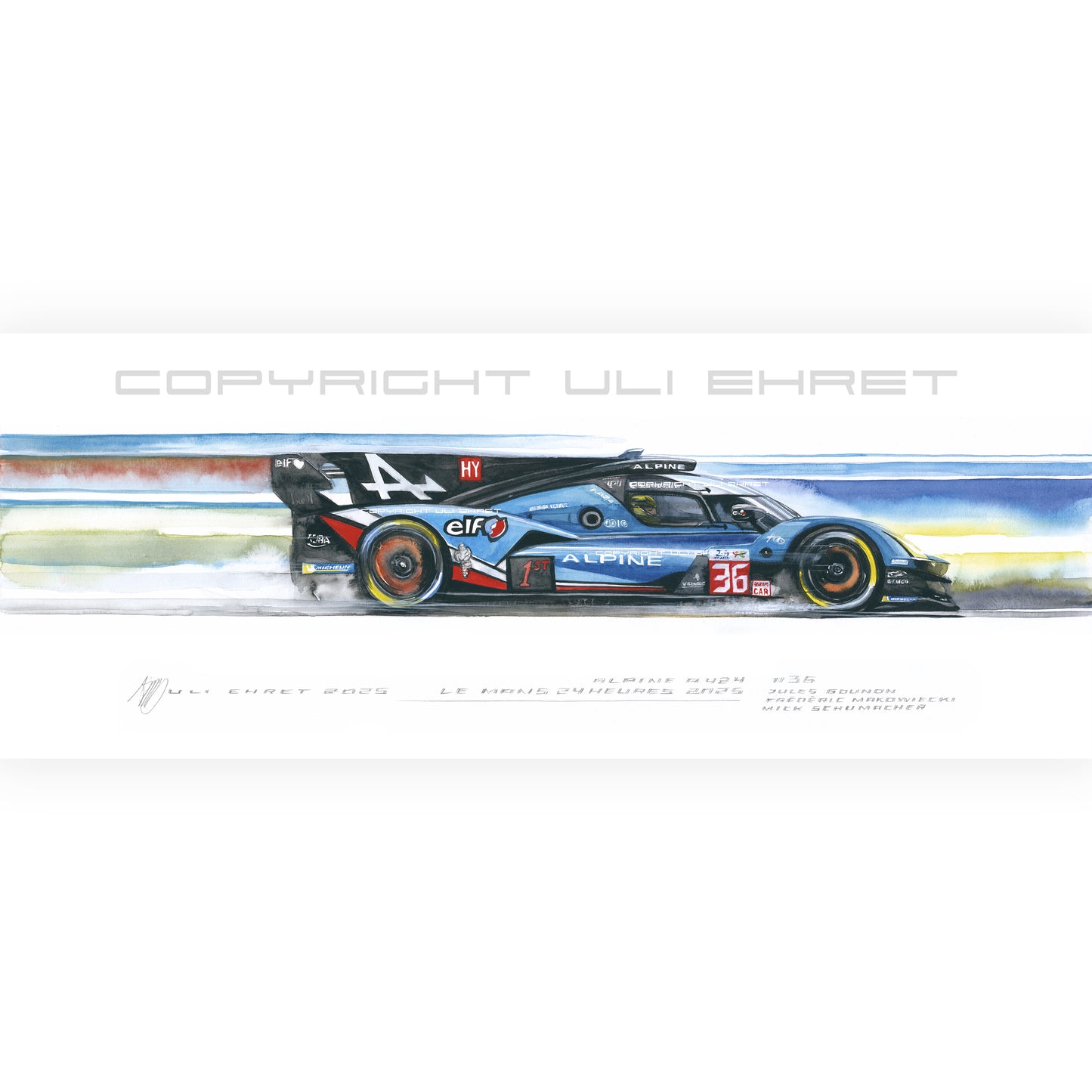 #1336 XS 'Alpine A424 #36'