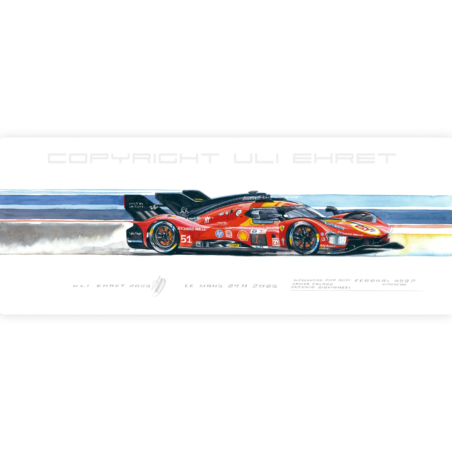 #1351 XS '#51 Le Mans 24H 2025'