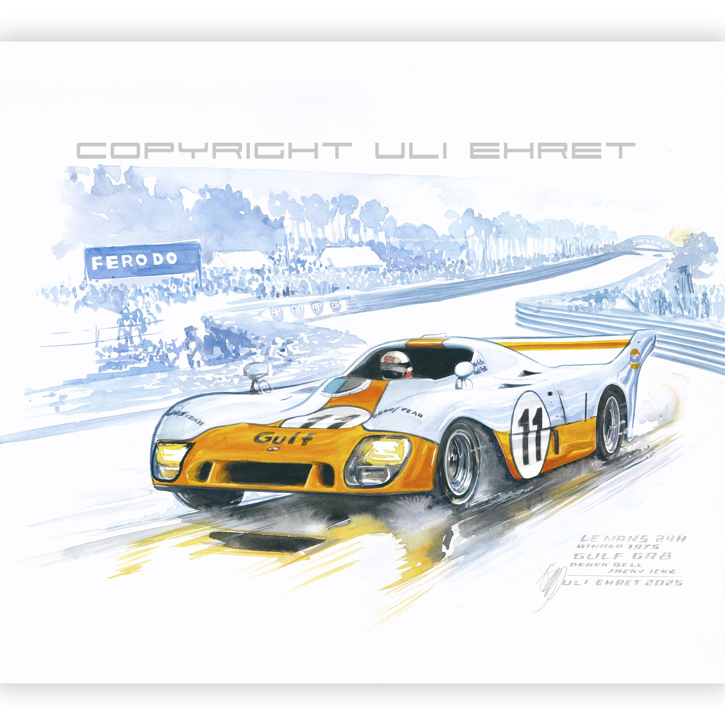 #1425 OR Gulf GR8 - Le Mans Winner 1975